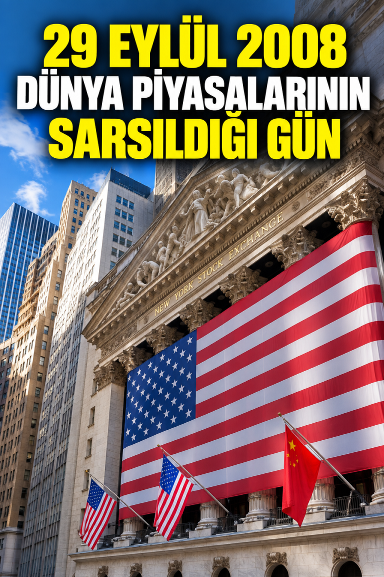 Tarihte Bugün | 29 Eylül 2008: Dünya piyasalarının sarsıldığı gün
