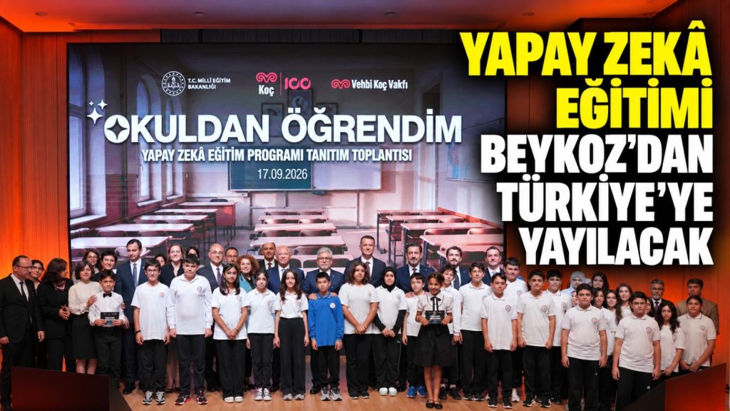 Yapay zekâ eğitimi Beykoz’dan Türkiye’ye yayılacak