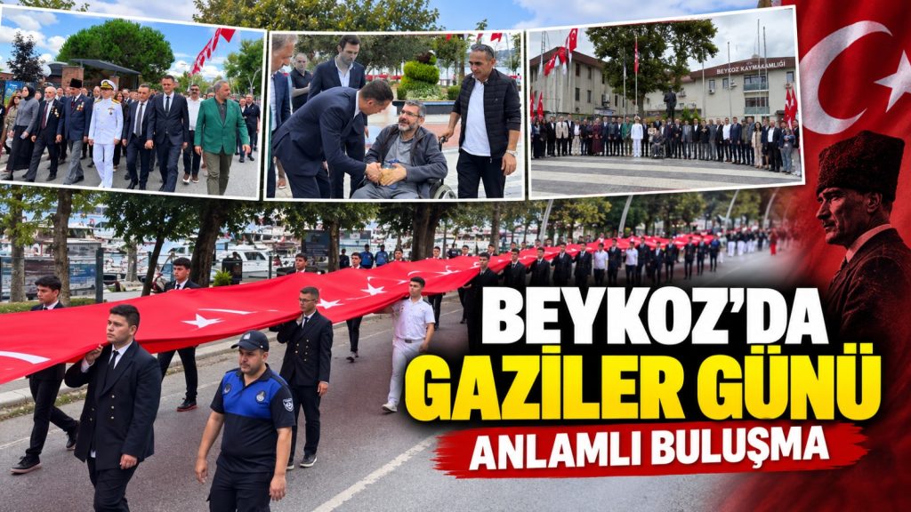 Beykoz gazilerini unutmadı