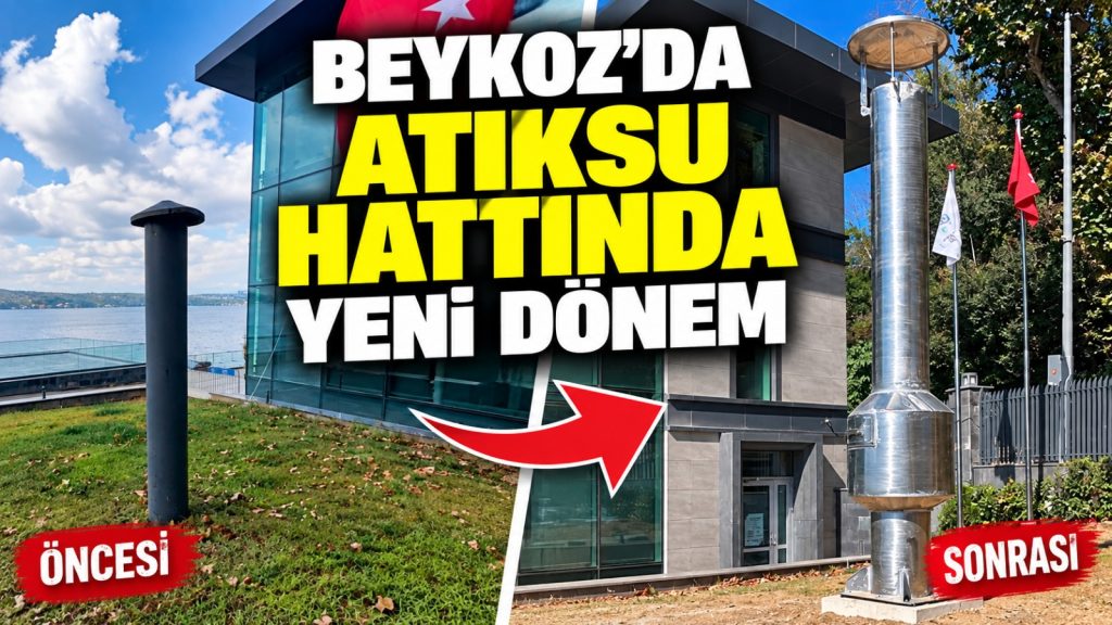 Paşabahçe’nin yer altındaki atıksu hattında yenileme