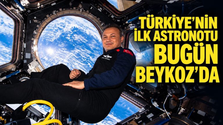 Türkiye’nin ilk astronotu Alper Gezeravcı bugün Beykoz’da