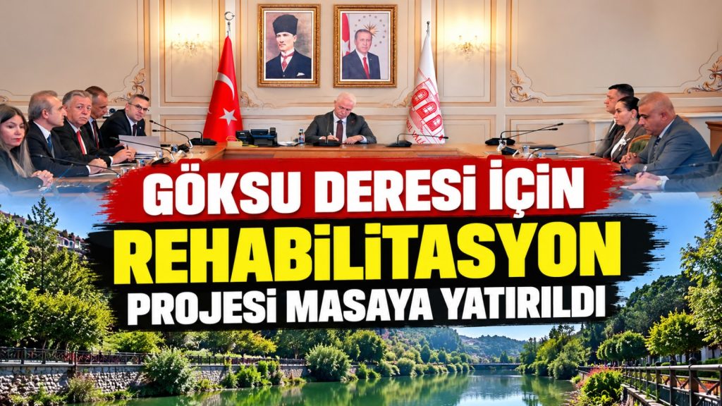 Göksu Deresi için rehabilitasyon projesi masaya yatırıldı