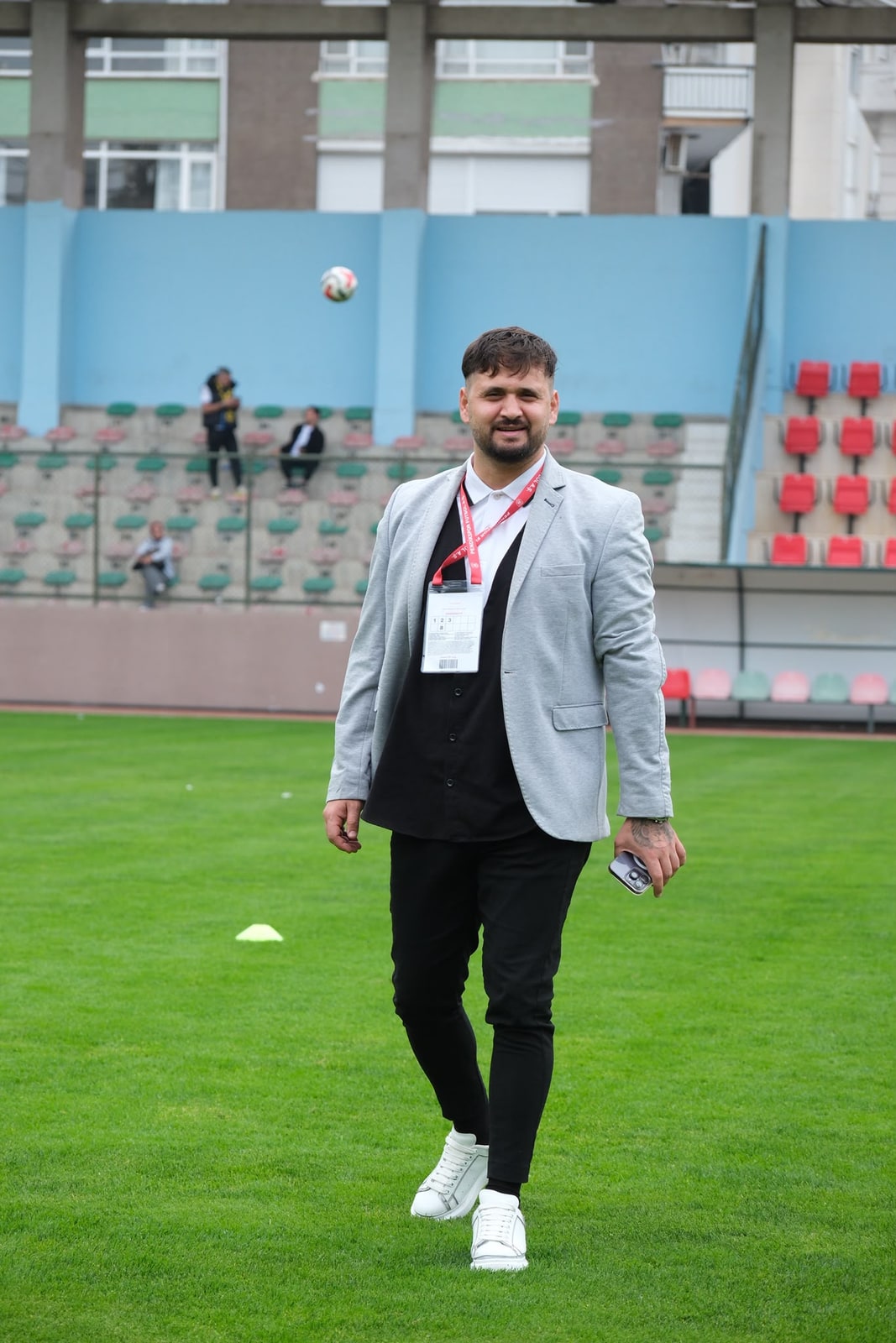 Haber için paylaşılan saha kenarı fotoğrafı