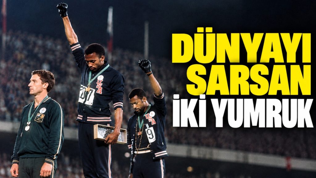 Dünyayı sarsan iki yumruk: 58 yıl önce olimpiyat kürsüsünde tarih yazıldı