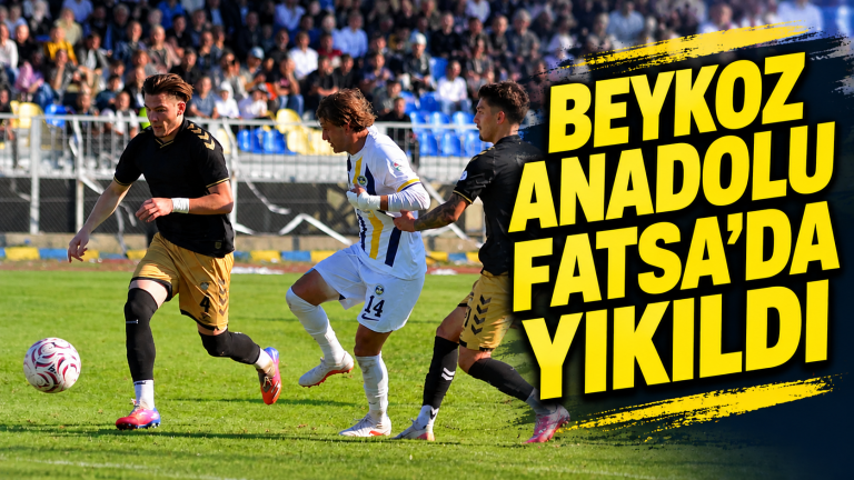 Beykoz Anadolu Fatsa’da yıkıldı