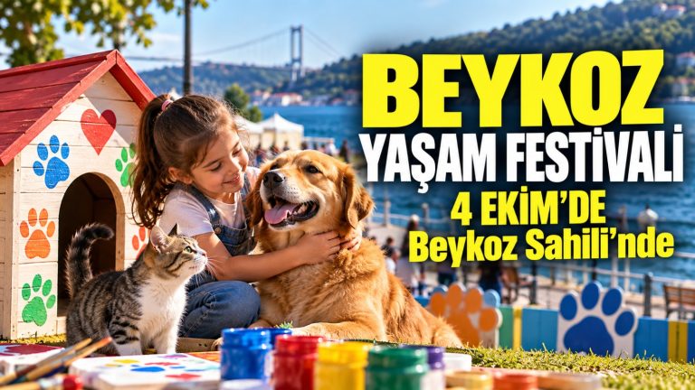 4 Ekim’de Beykoz Sahili’nde Yaşam Festivali