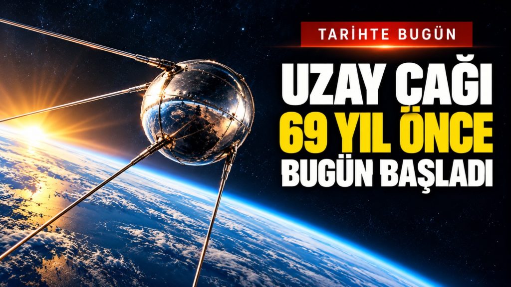 Tarihte bugün: 69 yıl önce Uzay Çağı başladı