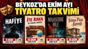 Beykoz’da ekim ayı tiyatro takvimi belli oldu