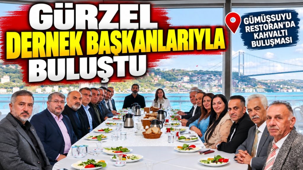 Gürzel, Beykoz’daki il ve bölge dernekleriyle kahvaltıda buluştu