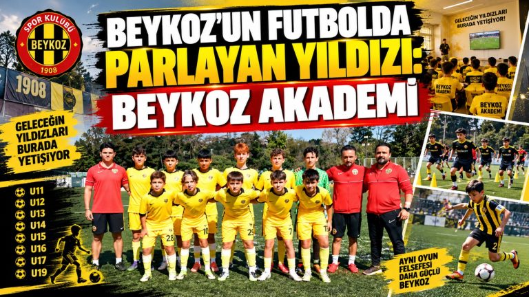 Beykoz’un futbolda parlayan yıldızı: Beykoz Akademi