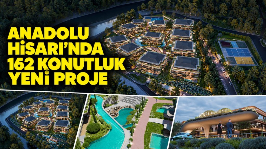Anadolu Hisarı’nda 162 konutluk yeni proje
