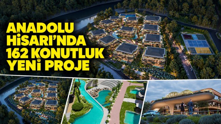 Anadolu Hisarı’nda 162 konutluk yeni proje