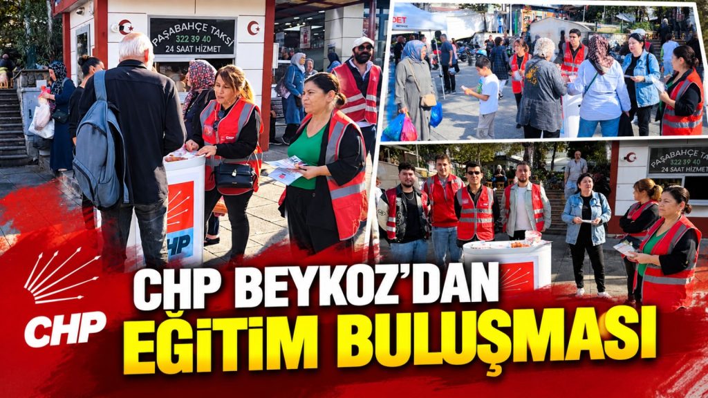 CHP Beykoz’dan velilere eğitim buluşması: “Çözüm bizde!”