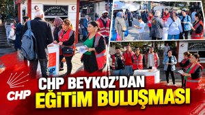 CHP Beykoz’dan velilere eğitim buluşması: “Çözüm bizde!”