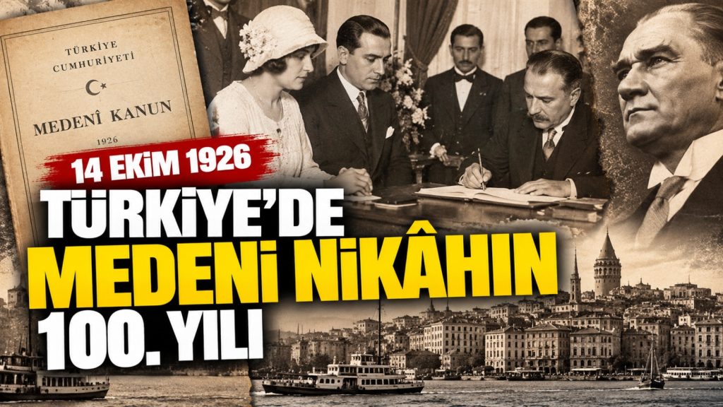 İstanbul’da ilk medeni nikâhın üzerinden 100 yıl geçti