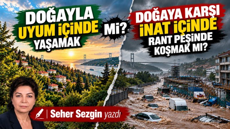 Doğayla uyum mu, doğaya karşı inat mı?