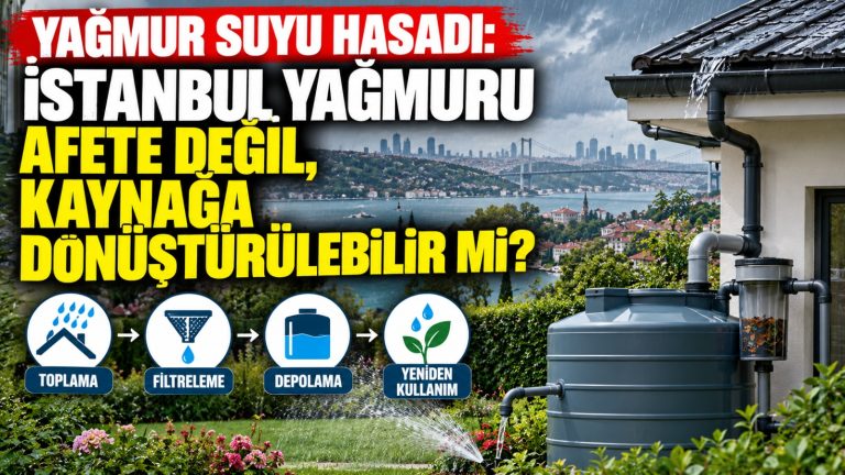 Yağmur suyu hasadı: İstanbul yağmuru afete değil, kaynağa dönüştürebilir mi?