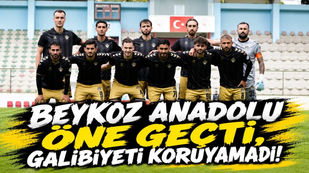 Beykoz Anadolu, Bulvarspor ile yenişemedi: 1-1