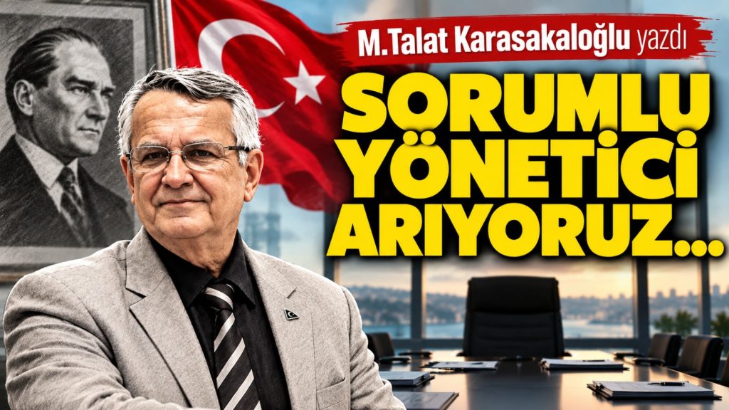Sorumlu yönetici arıyoruz…