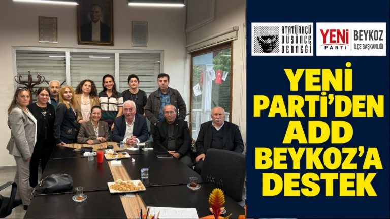 YENİ Parti Beykoz’dan ADD’ye Destek Ve Kalıcı Çözüm Çağrısı